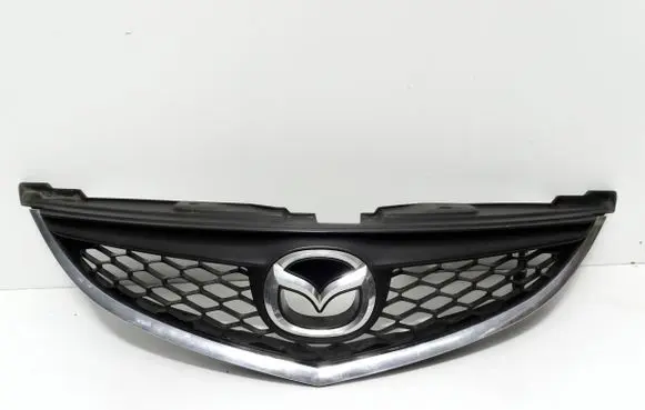 Mazda 6 Front bumper upper radiator grill GDK450712
