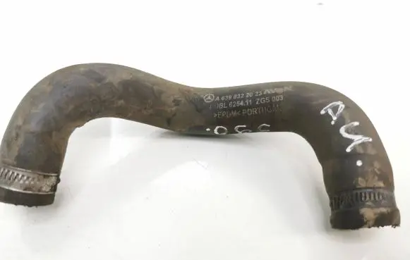 Mercedes-Benz Vito Viano W639 Engine coolant pipe/hose A6398322023 625411