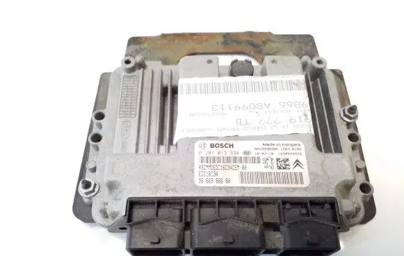 Peugeot 3008 I Engine control unit/module 9666986680 0281013334