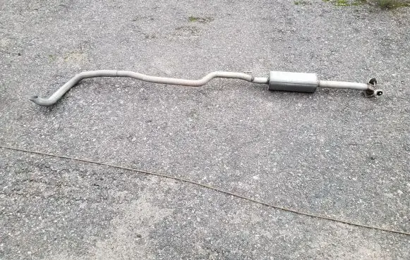 Opel Astra K Muffler/silencer 13453246