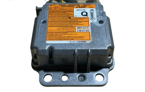 Nissan Juke I F15 Airbag control unit/module 988201KC1A 0285011033
