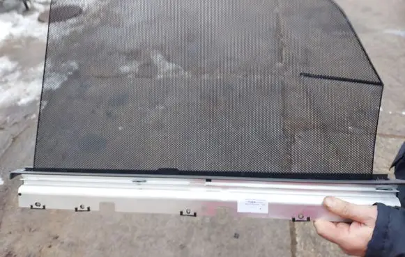 Audi A8 S8 D3 4E Rear door sun blind/shade 4E0861334F