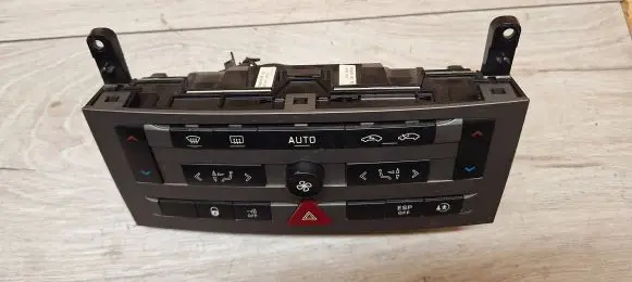 Peugeot 407 Climate control unit 96573322 FG0B060773 PUH18C612FE