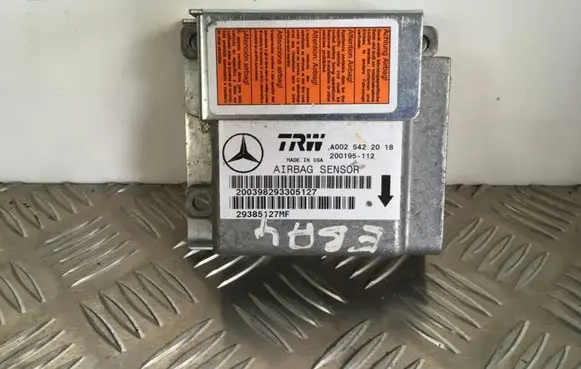 Mercedes-Benz ML W163 Airbag control unit/module A0025422018 29385127MF 200195112