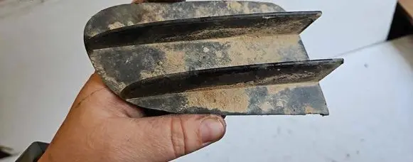 Citroen C5 Front bumper lower grill 9636752480