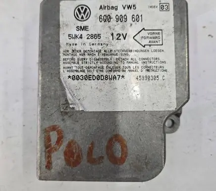 Volkswagen Polo III 6N 6N2 6NF Airbag control unit/module 6Q0909601 45990305C 5WK42865