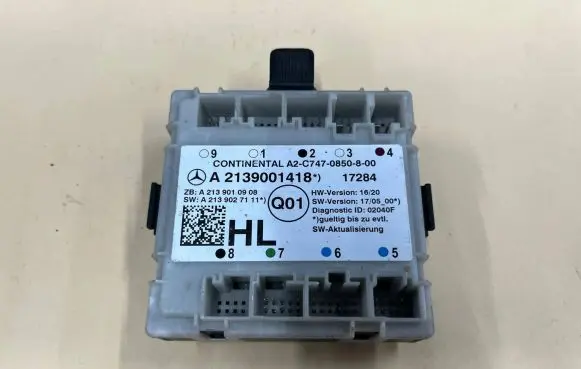 Mercedes-Benz E W213 Door control unit/module A2139001418 A2139010908