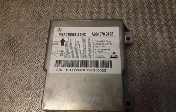 Mercedes-Benz C W204 Airbag control unit/module 2048709426