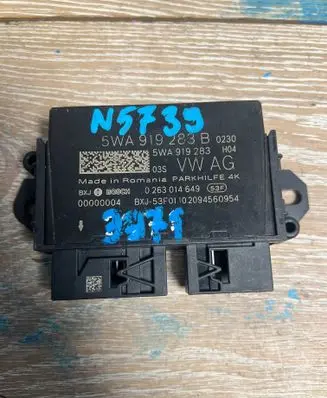 Audi A3 8Y Parking PDC control unit/module 5WA919283B 0263014649 5WA919283