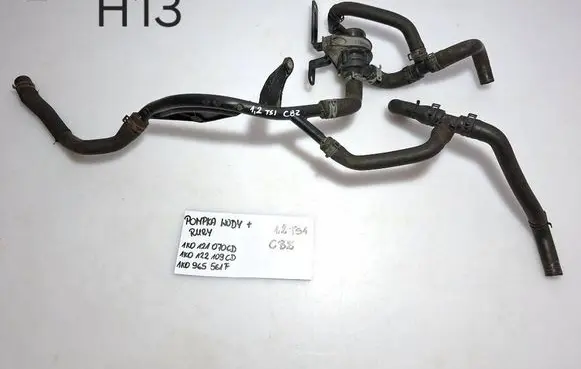 Audi A3 S3 A3 Sportback 8P Electric auxiliary coolant/water pump 1K0965561F 1K0121070CD 1K0122109CD