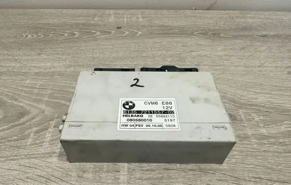 BMW 1 E82 E88 Convertible roof control unit 7211557 55892110 080580010
