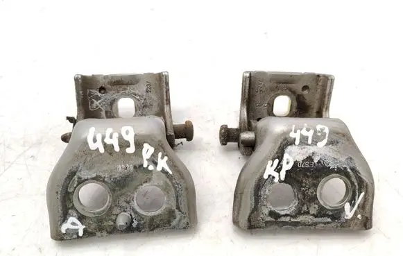 Front door hinge set