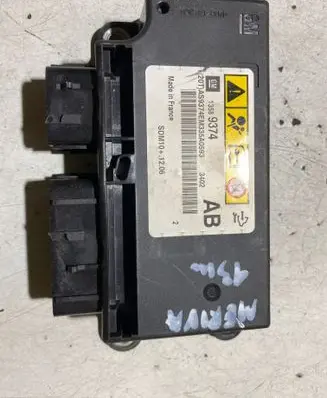 Opel Meriva B Airbag control unit/module 13589374 AS9374EM335A0593 SDM101206