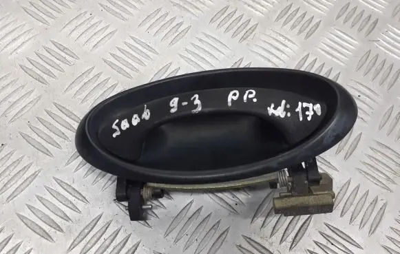 Saab 9-3 Ver1 Front door exterior handle/bracket 4852133
