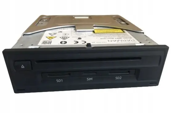 Navigation unit CD/DVD player