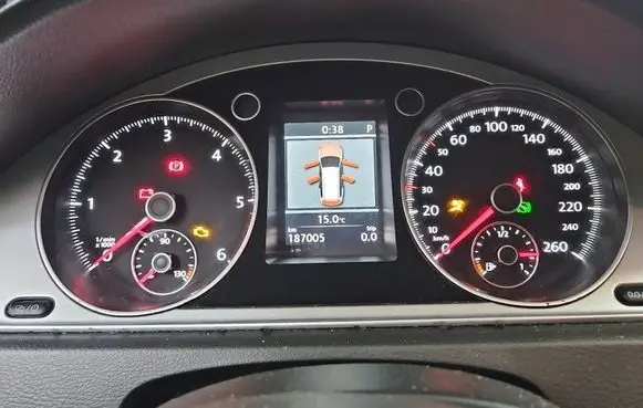 Volkswagen PASSAT B7 Speedometer (instrument cluster) 3AA920880L IMPRK1515664