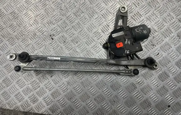 Front wiper linkage