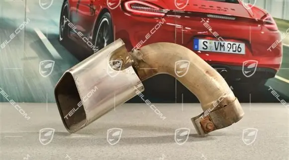 Porsche Cayenne (9Y0 9Y3) Exhaust gas pipe 9Y0253824F