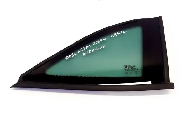 Opel Astra K Rear side window 39045687 39045689