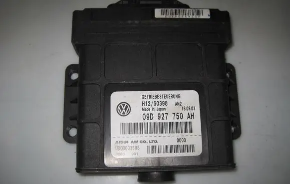 Volkswagen Touareg I Gearbox control unit/module 09D927750AH