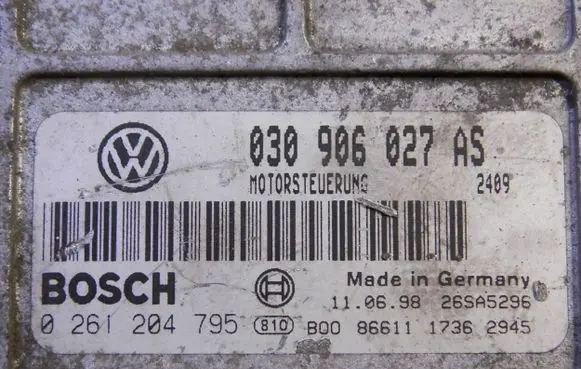 Volkswagen Polo III 6N 6N2 6NF Engine control unit/module ECU 030906027AS