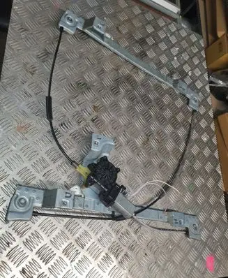 Renault Kangoo II Front door window regulator with motor 128001182