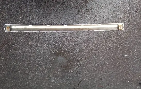 Jeep Cherokee Front bumper splitter molding 68143016AB