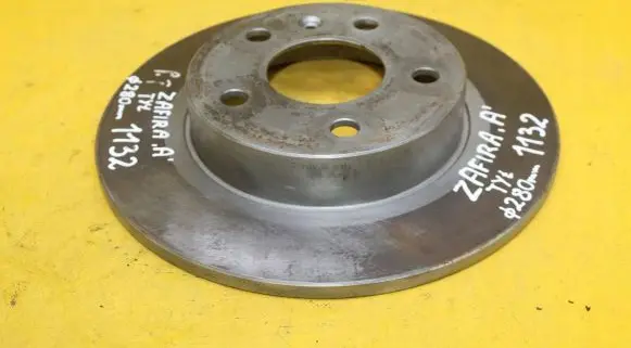 Opel Zafira A Rear brake disc