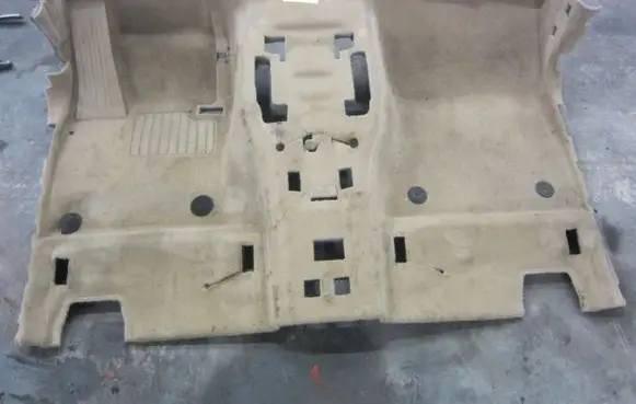 BMW X5 E70 Front floor carpet liner 6967685