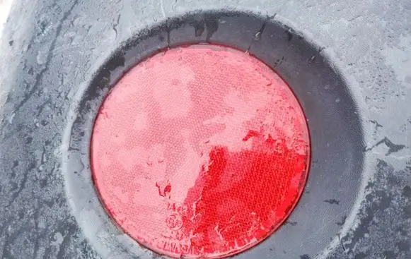Opel Antara Rear tail light reflector