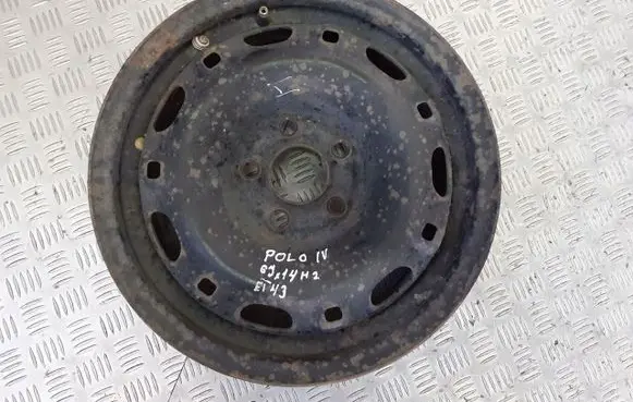 Volkswagen Polo IV 9N3 R14 steel rim 