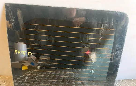 Opel Vivaro Loading door trunk window/glass 483R00048