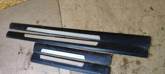 Audi A6 S6 C6 4F Front sill trim cover 4F0853374J 4F0853375D 4F0853376F