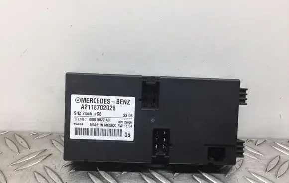 Seat control module