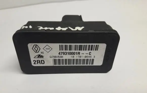 Renault Megane III ESP acceleration yaw rate sensor 479310001R