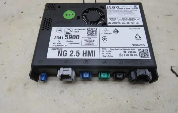 Opel Astra K GPS navigation control unit/module 23415900