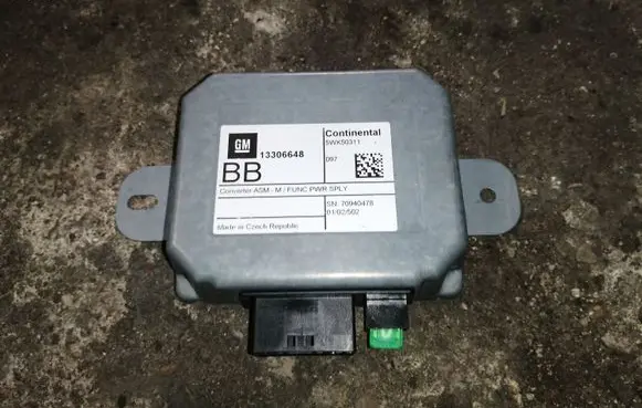 Opel Mokka X GPS navigation control unit/module 13306648