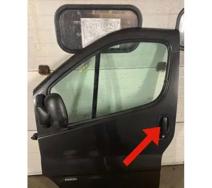 Renault Trafic II (X83) Front door exterior handle 