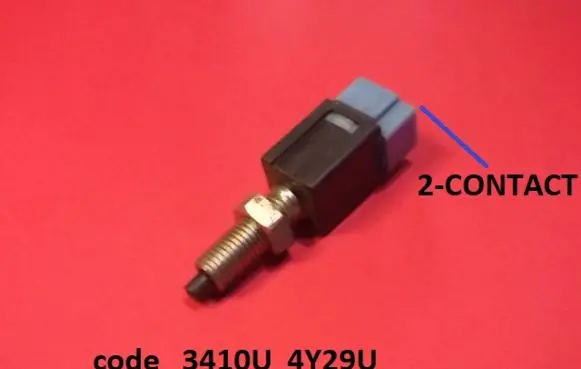 Nissan Sunny Clutch pedal sensor 3410U 4Y29U