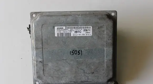 Ford Fiesta Engine ECU kit and lock set 4S6112A650NC S120977013E 3BTC