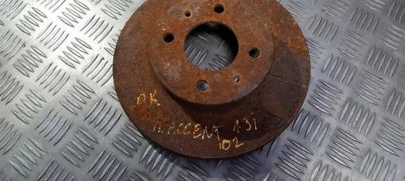Hyundai Accent Front brake disc