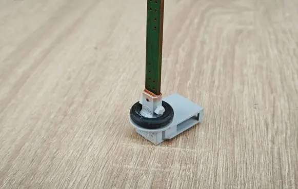 Interior temperature sensor