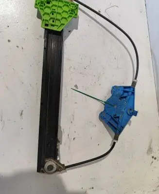 Sliding door window regulator with motor
