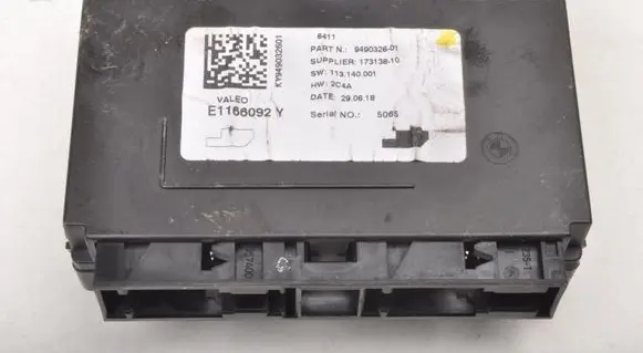 BMW 1 F20 F21 Air conditioner control unit module 9490326