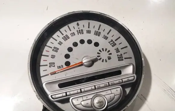 Mini One - Cooper Coupe R56 Speedometer (instrument cluster) 62116977077 67379411