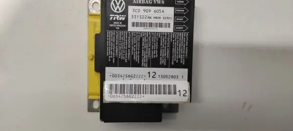 Volkswagen PASSAT B6 Airbag control unit/module 3C0909605A