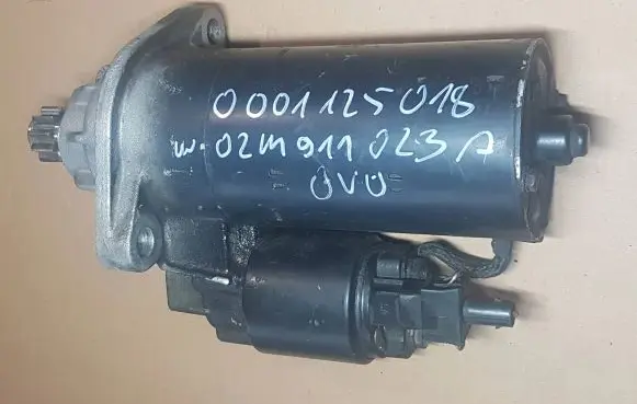 Volkswagen Sharan Starter motor 02M911023A 0001125018