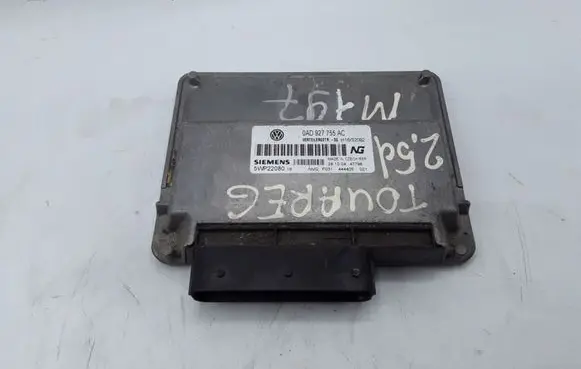 Volkswagen Touareg I Gearbox control unit/module 0AD927755AC 5WP22080 H16S2092