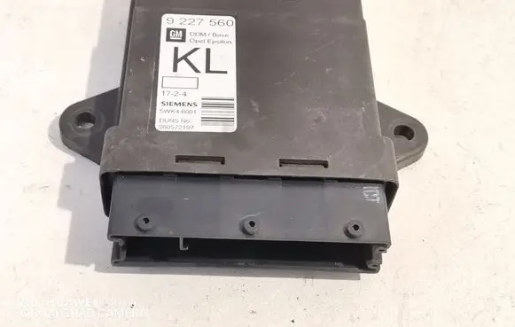 Opel Vectra C Door central lock control unit/module 9227560