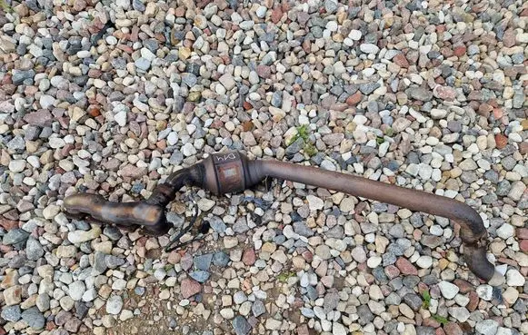 Mercedes-Benz C AMG W204 Muffler/silencer A2044903214 A1561400009